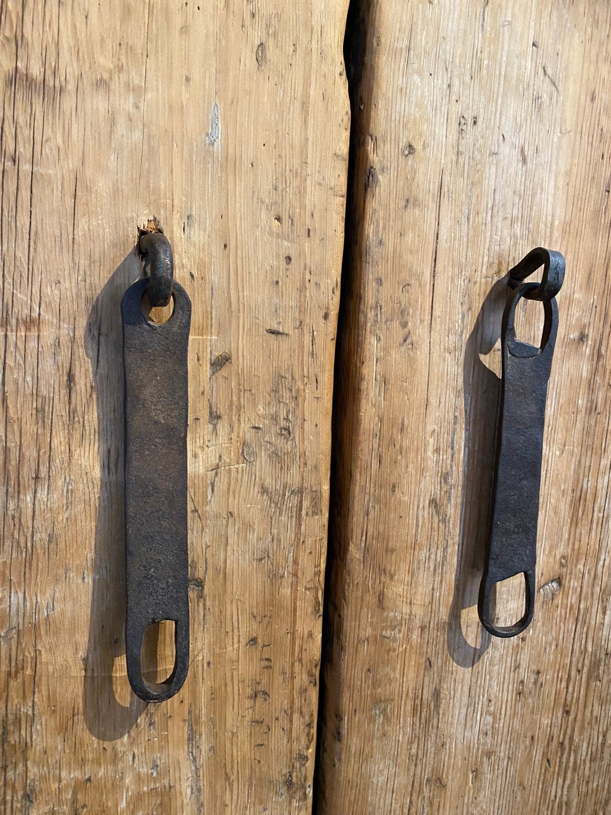 Smalle stoer landelijke kast kledingkast, Huis en Inrichting, Ophalen, Gebruikt, 50 tot 100 cm, Landelijk
