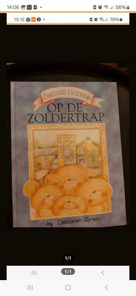 Forever Friends op de zoldertrap., Ophalen of Verzenden, Zo goed als nieuw, Beeldje, Forever Friends
