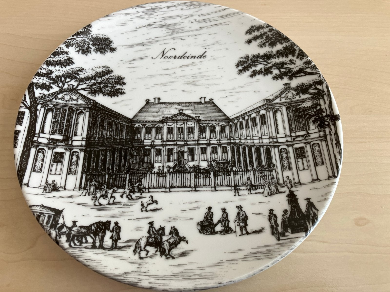 Decoratief bord Paleis Noordeinde - Focke & Meltzer, Ophalen of Verzenden