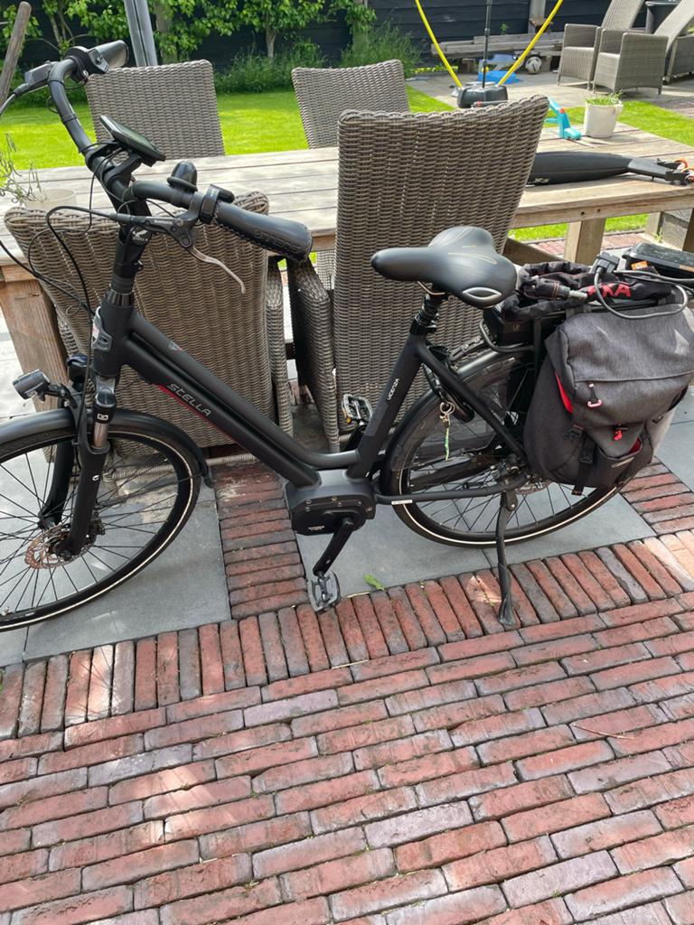 Stella Vincenza - elektrische fiets, Gebruikt, 51 tot 55 cm, 50 km per accu of meer, Ophalen