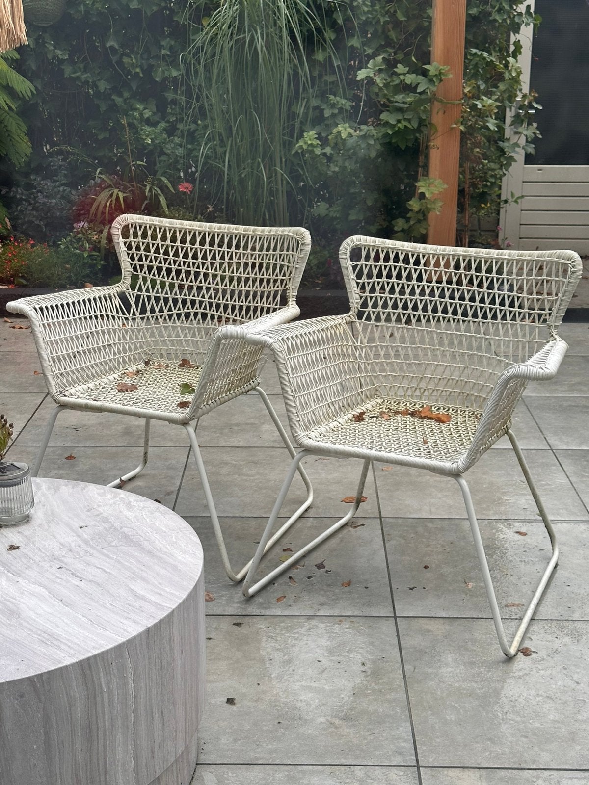 2 x Högsten tuinstoelen Ikea, Ophalen, Gebruikt, Kunststof