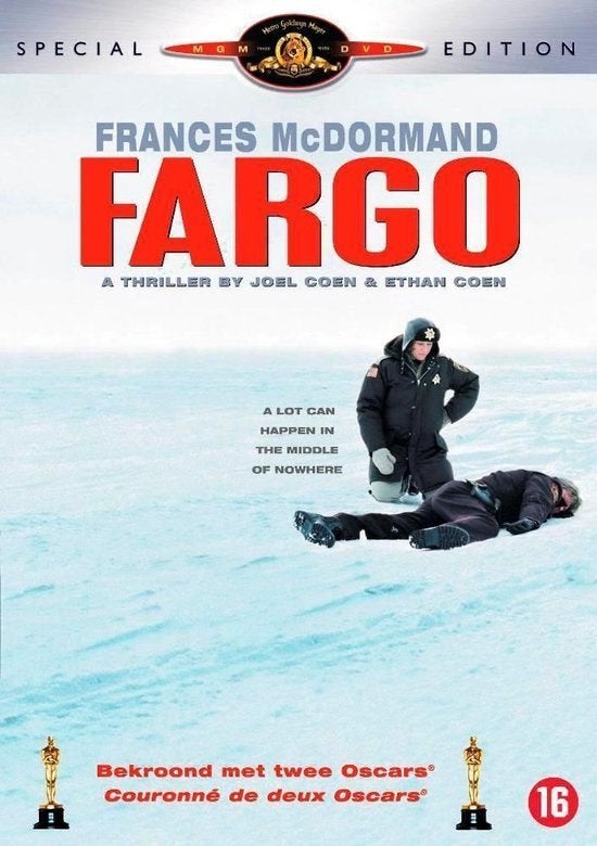 DVD Fargo (gebroeders Coen) met Frances McDormand, Vanaf 16 jaar, Engels, Overige gebieden, Misdaad