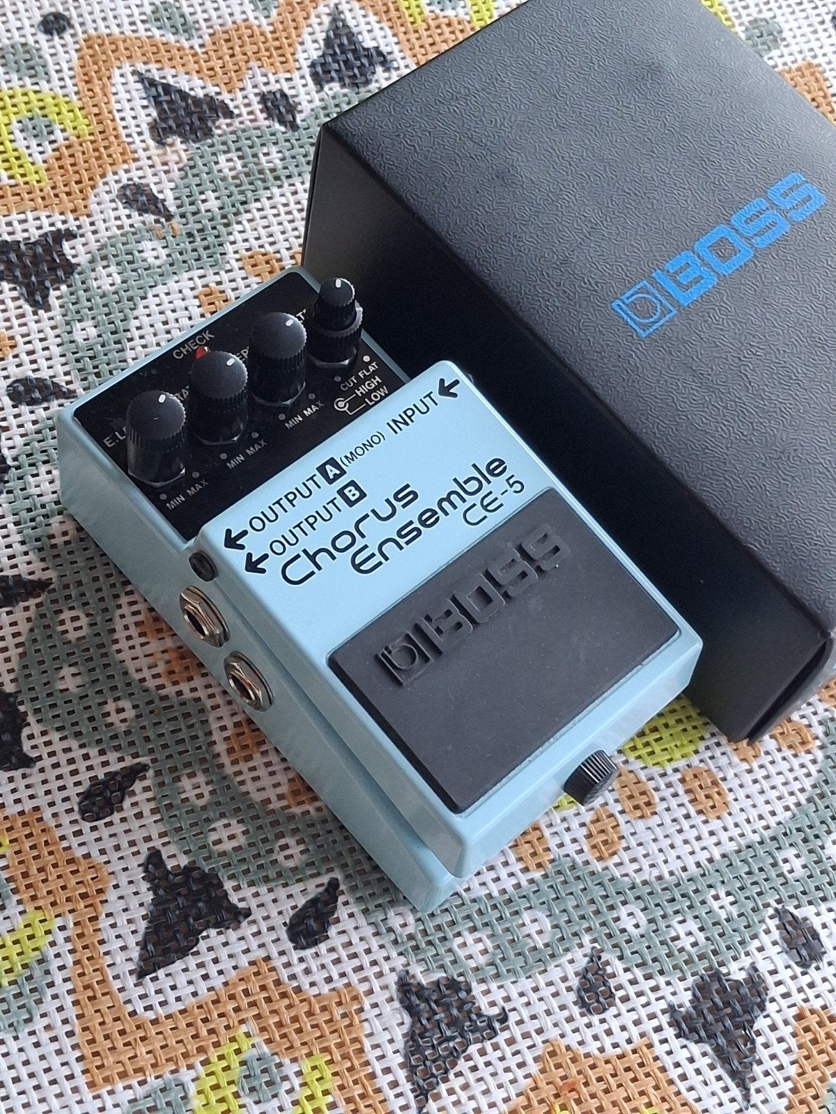 Boss CE-5 Chorus Ensemble Gitaarpedaal, Ophalen of Verzenden, Zo goed als nieuw, Chorus
