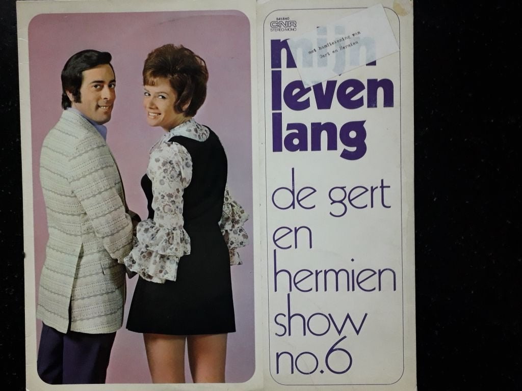 GERT EN HERMIEN TIMMERMAN - MIJN LEVN LANG - HANDTEKENINGEN, Verzenden, Gebruikt, LP