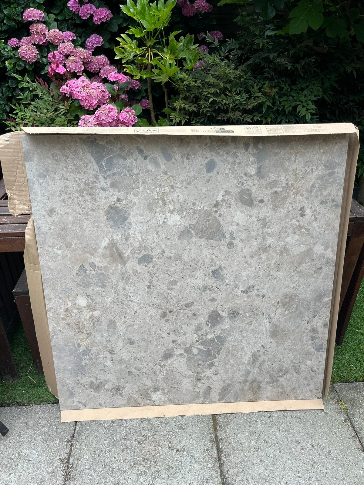 Badkamer tegel ragno eterna ceralto houta uno 100x100cm, Ophalen, 60 cm of meer, Zo goed als nieuw, Minder dan 5 m²