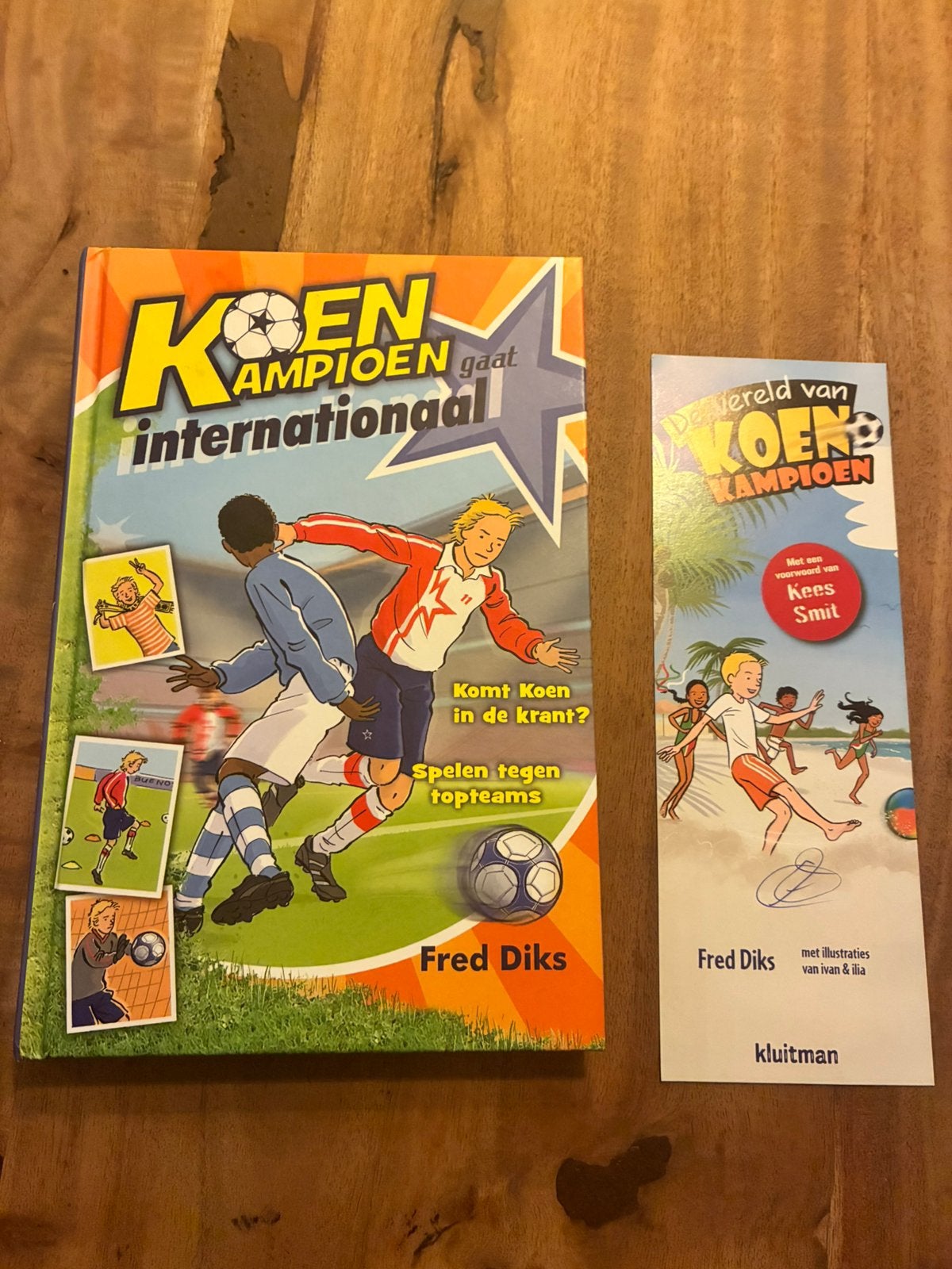 Koen kampioenboek (nieuw)met handtekening schrijver, Ophalen of Verzenden, Zo goed als nieuw, Fictie