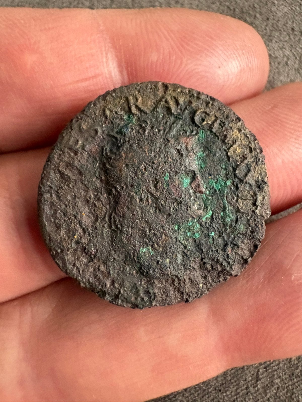 Dupondius Nero, Romeinse munt, bodemvondst, Ophalen of Verzenden, Overige landen