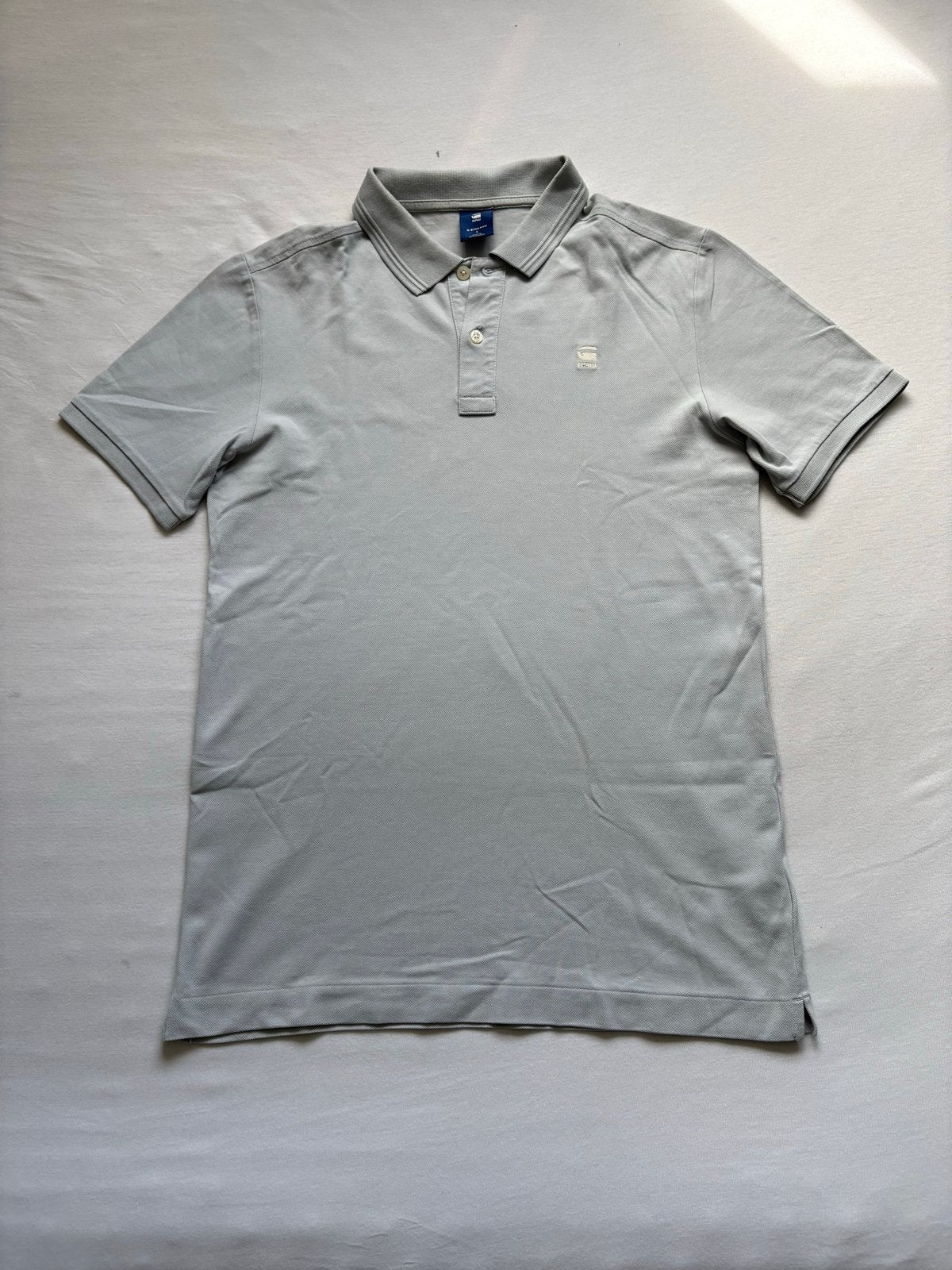 G-Star RAW Polo Shirt - Maat S, Verzenden, Zo goed als nieuw, Maat 46 (S) of kleiner, Blauw