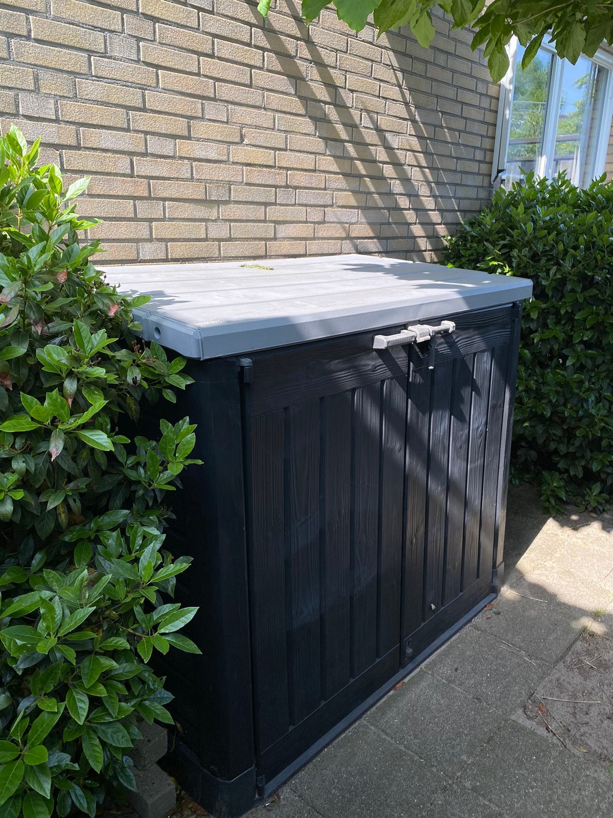 Tuinopbergbox, Ophalen, Zo goed als nieuw, Kunststof, Overige typen