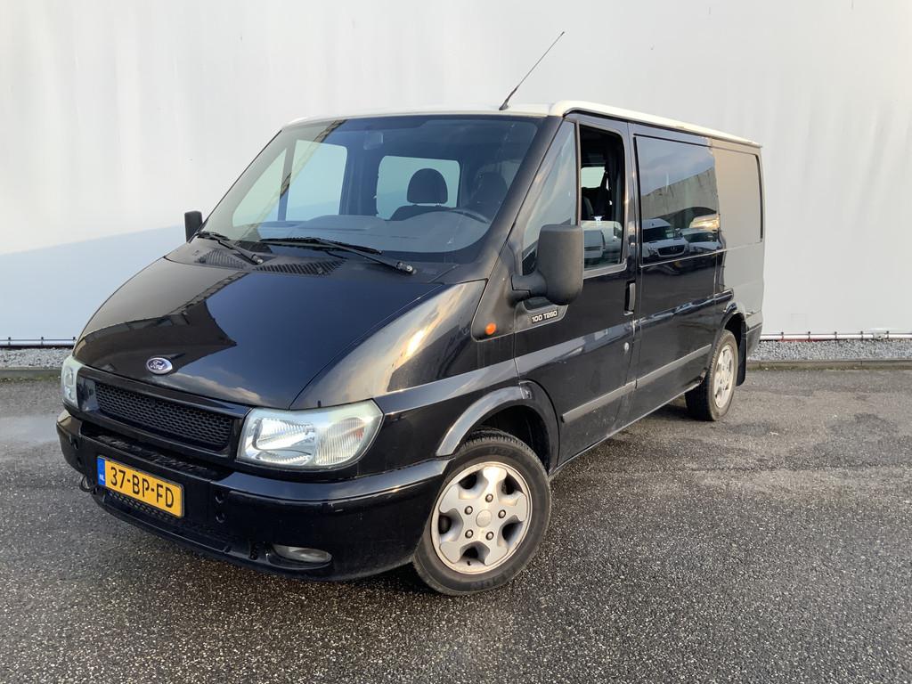 Ford Transit 260S 2.0TDdi Dub Cab (Motor Probleem ) Airco 5, Auto's, Bestelauto's, Bedrijf, Te koop, Alarm, Startonderbreker, Stoelverwarming