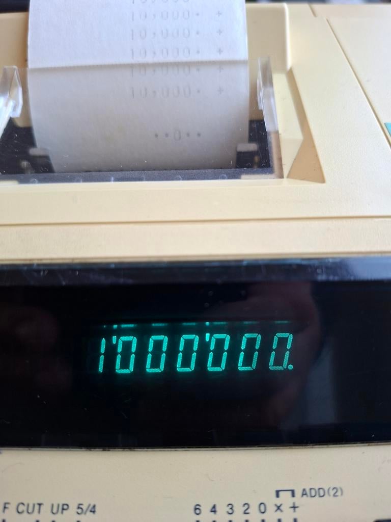 Vintage Casio DR-115 telmachine, Verzamelen, Elektronische Apparatuur, Ophalen of Verzenden