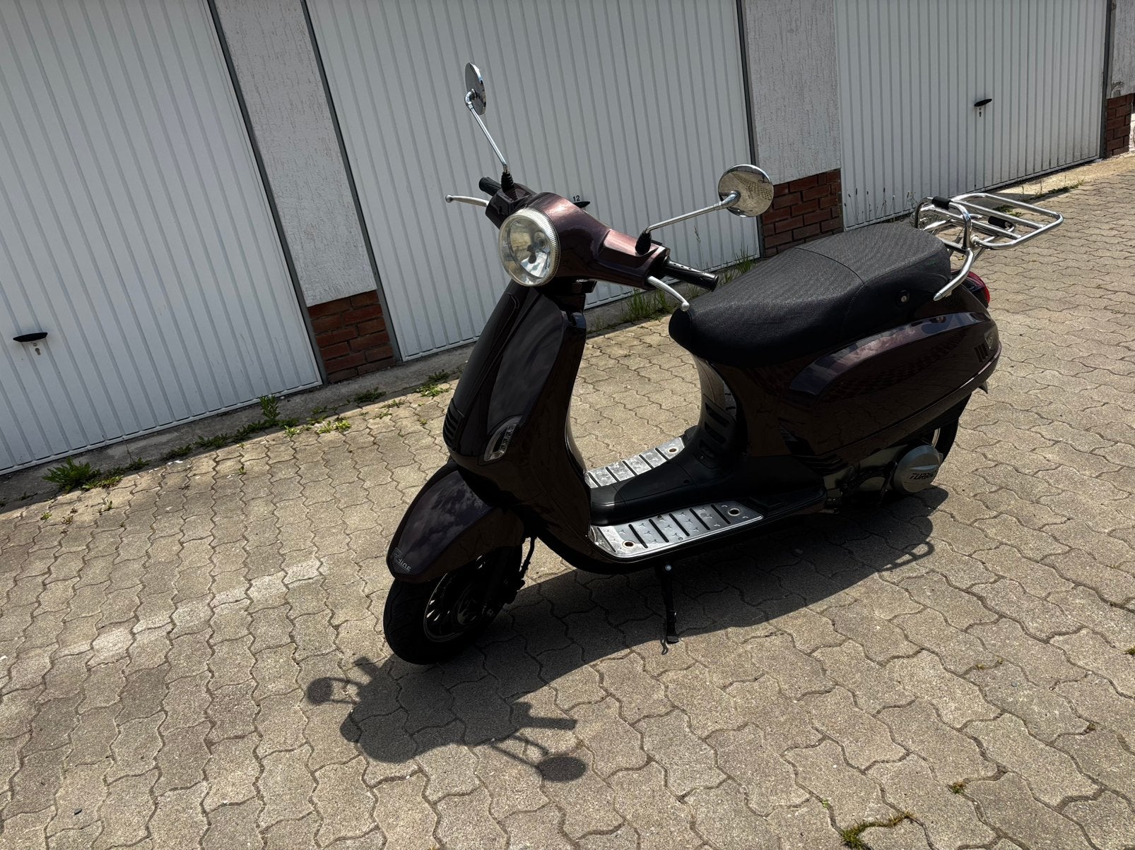 Turbho Retro 125ccm, Fietsen en Brommers, Snorfietsen en Snorscooters, Gebruikt, Benzine, Ophalen, Overige merken