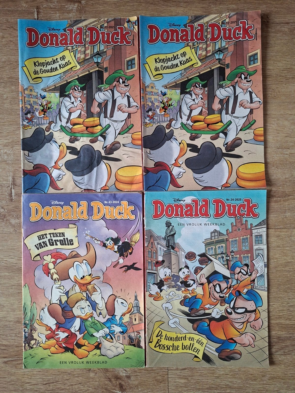 Donald Duck weekbladen over stad , streek  provin Nederland, Meerdere stripboeken, Verzenden, Gelezen