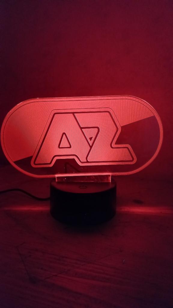 3d led light lamp AZ Alkmaar, Verzamelen, Ophalen of Verzenden, Nieuw, AZ, Overige typen