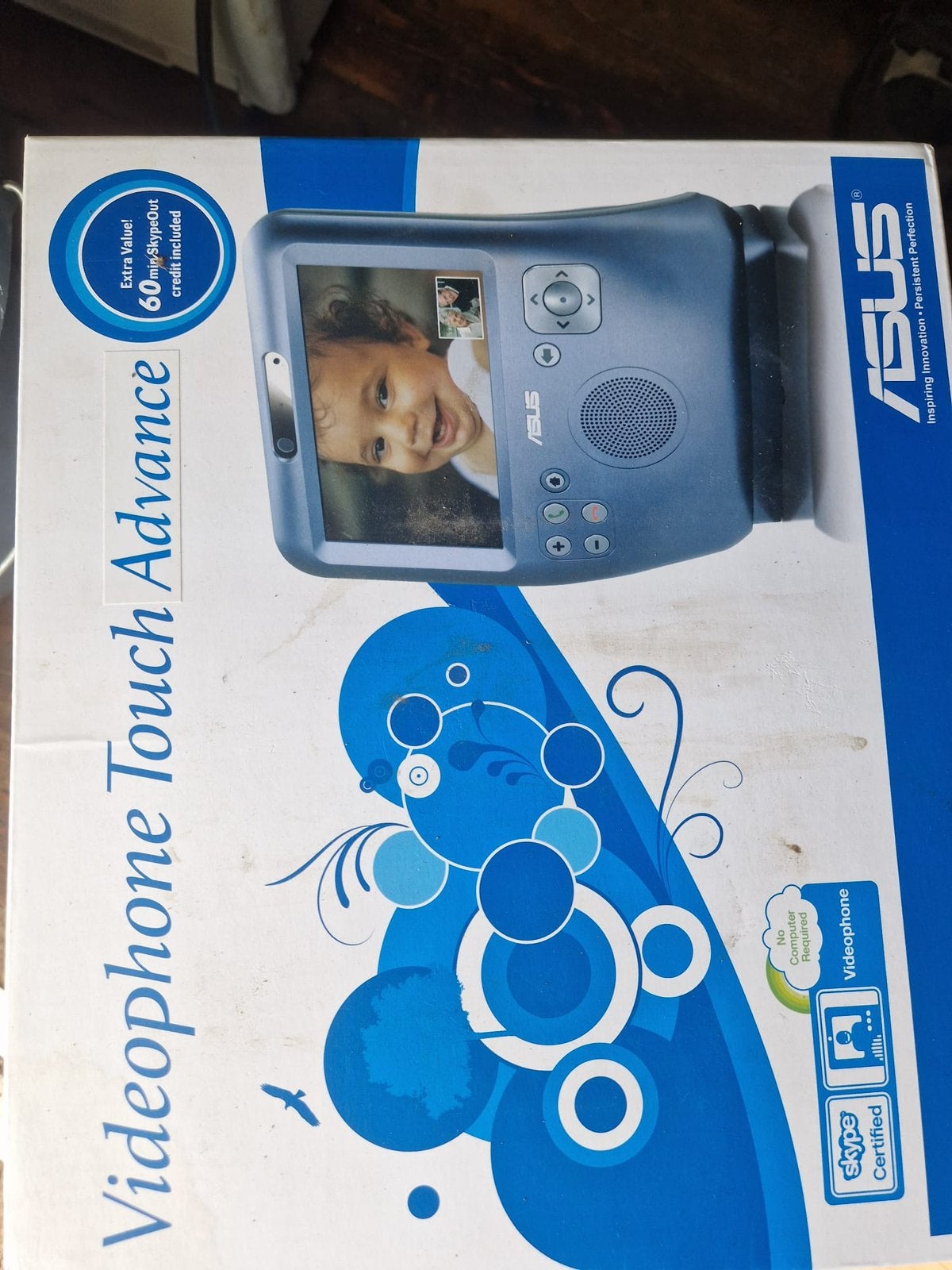 2 x ASUS Videophone Touch AiGuru SV1T babyfoon, Ophalen, Nieuw, 250 meter of meer, Camera