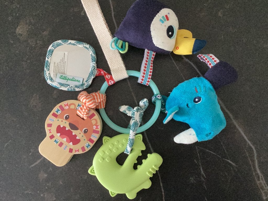 Lillieputiens bijtring/rammelaar nieuw, Ophalen, Nieuw