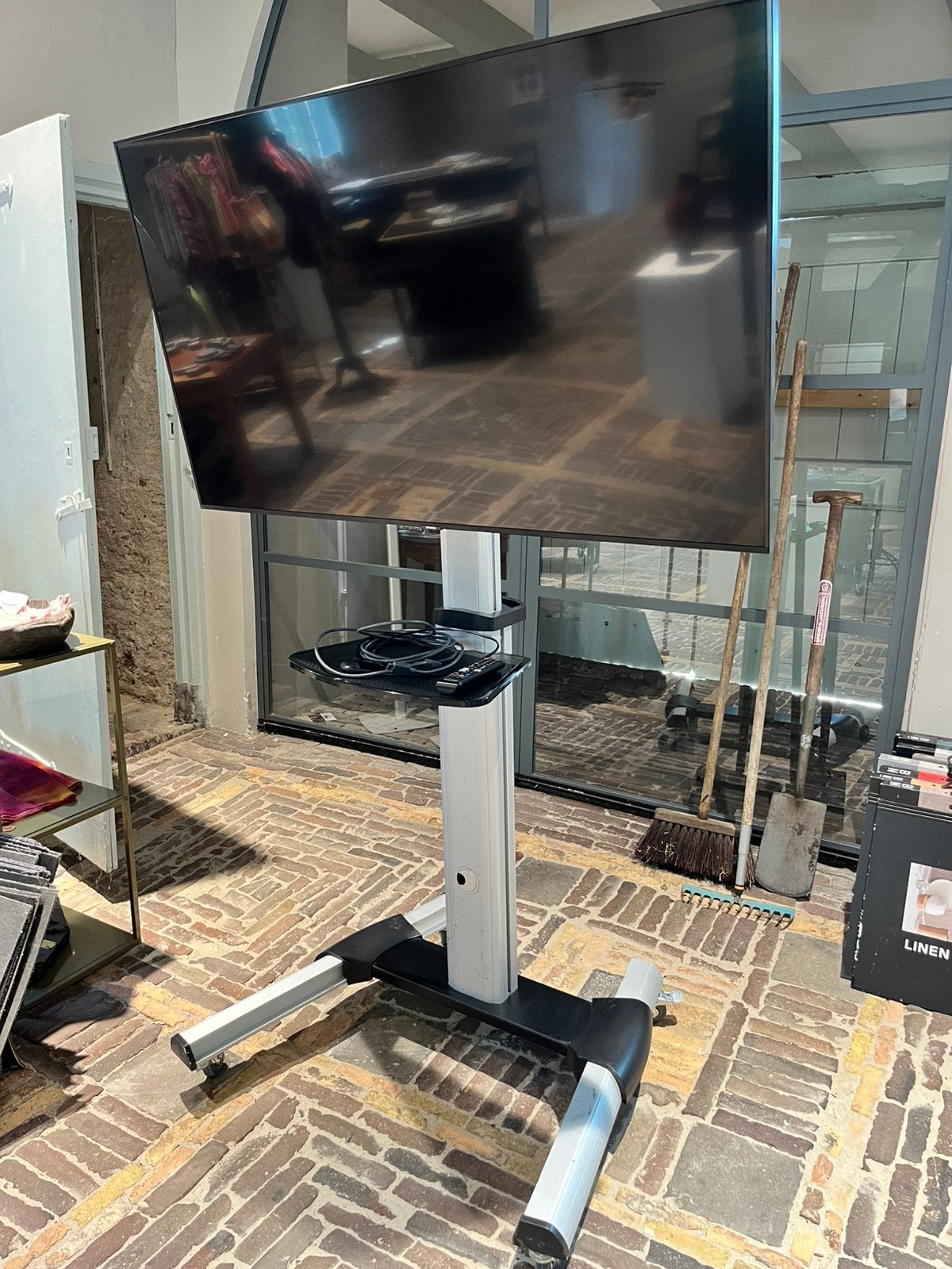 Samsung 55’’ inch plug-n-play monitor, Ophalen, 50 Hz, Zo goed als nieuw, Samsung