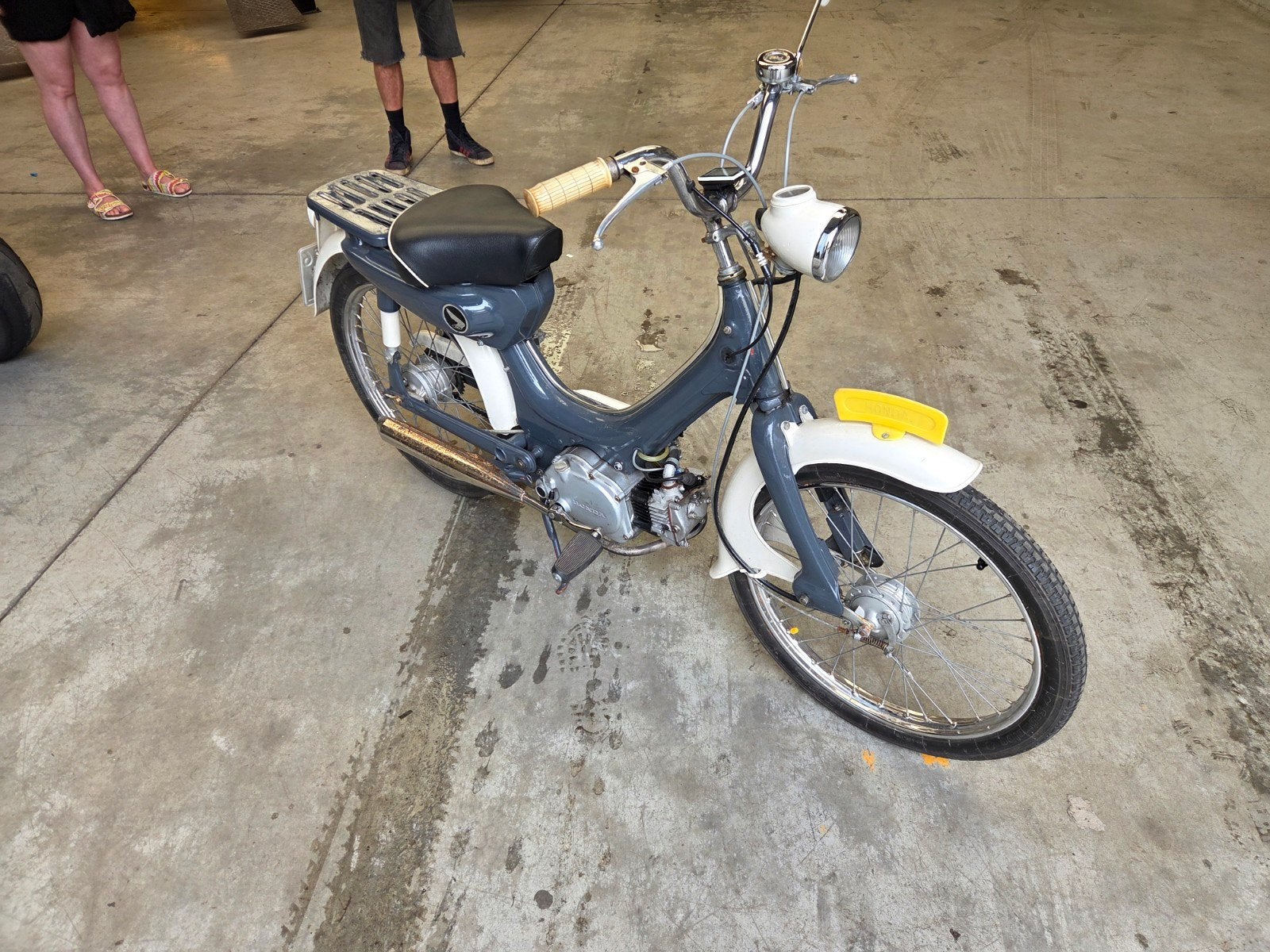 Honda PC50 4-takt met geel kenteken, Ophalen, Overige modellen, Maximaal 45 km/u, 49 cc