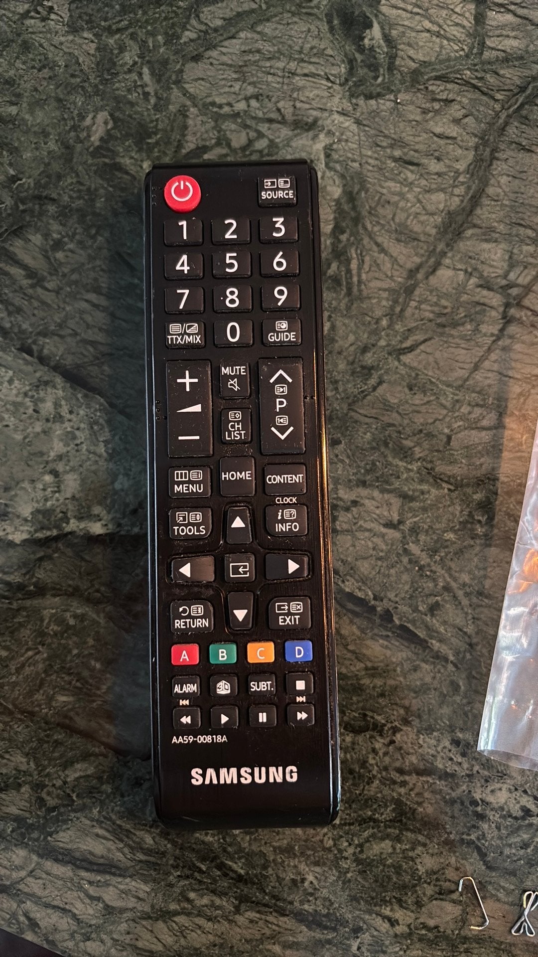 Samsung afstandsbediening inclusief batterijen AA59-00818A, Audio, Tv en Foto, Afstandsbedieningen, Ophalen of Verzenden, Nieuw