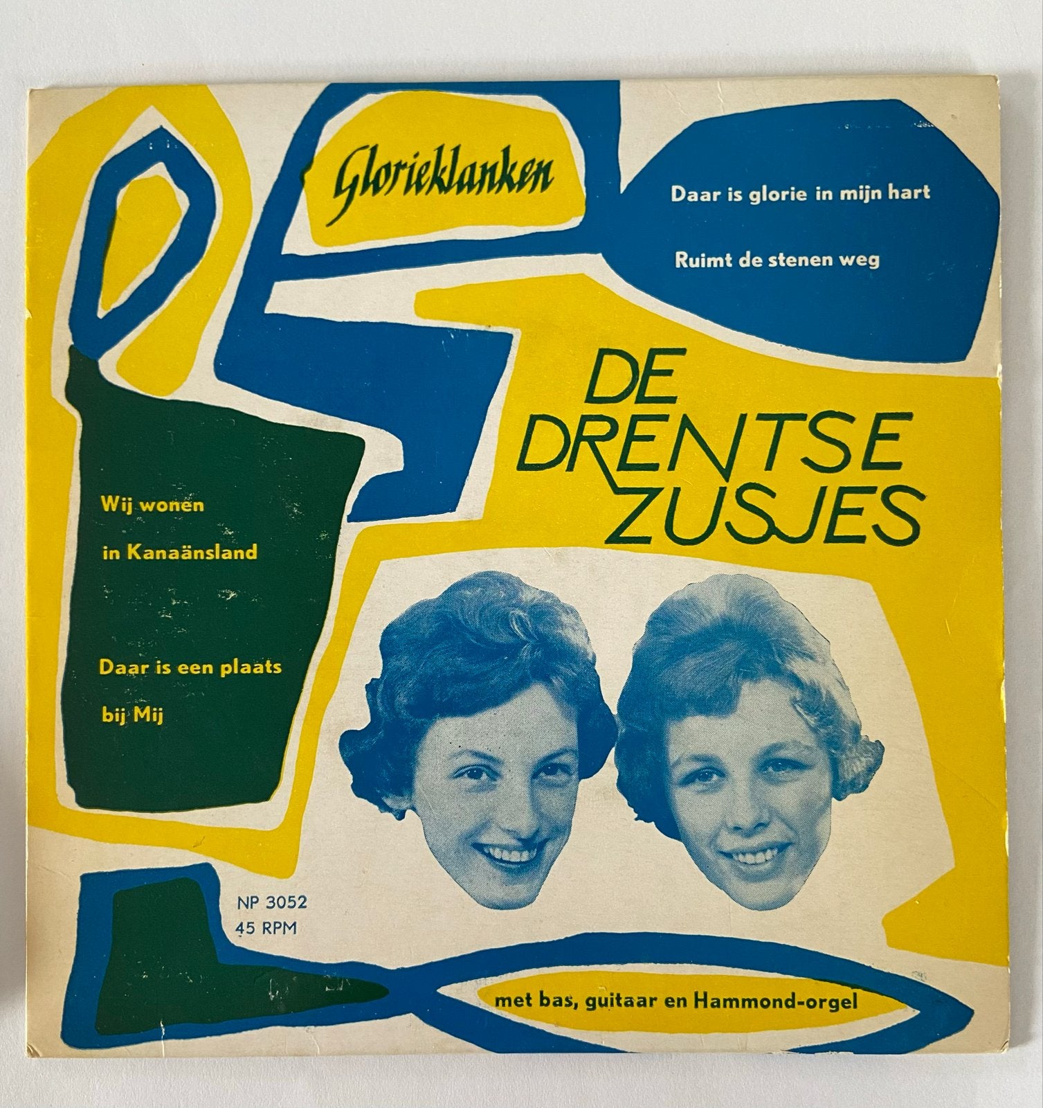 De Drentse Zusjes - Glorieklanken EP (45 RPM), Gebruikt, 7 inch, Ophalen of Verzenden, EP