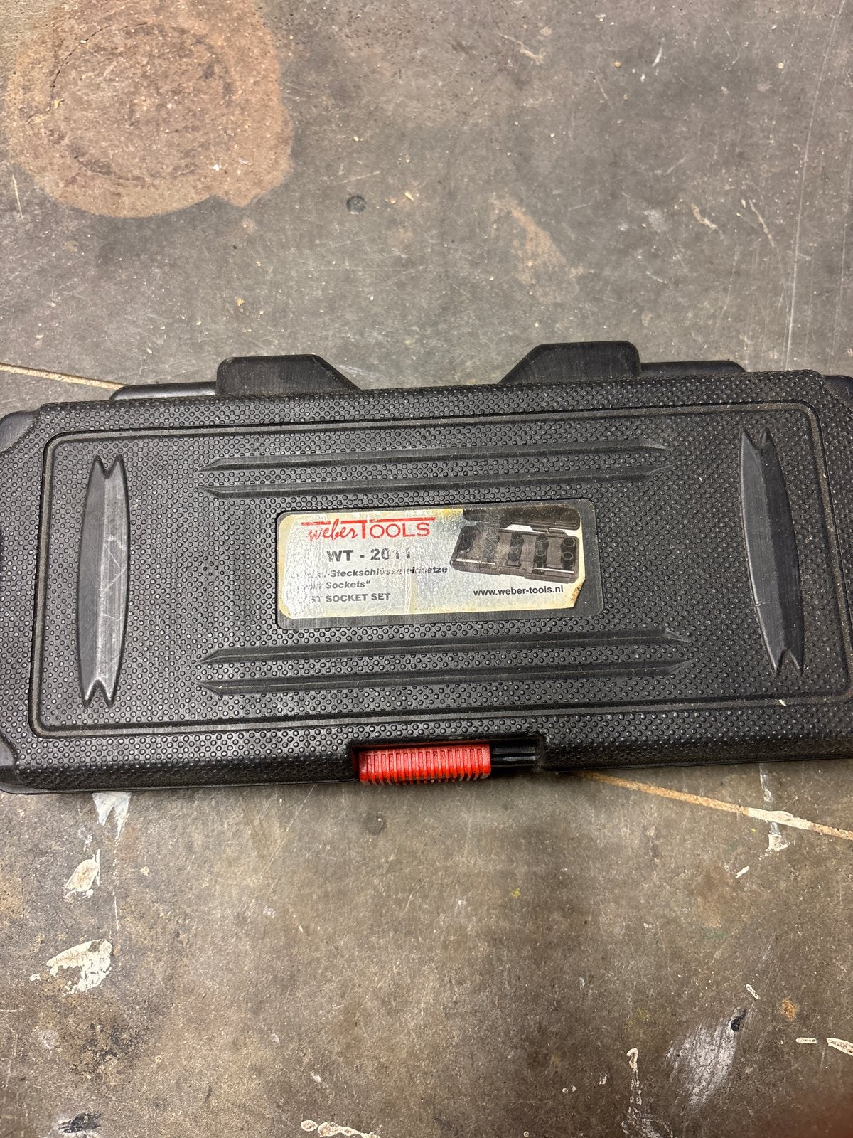Weber Tools WT-2011 Doppenset - Gebruikt, Ophalen of Verzenden, Gebruikt, Gereedschapsset, Overige merken
