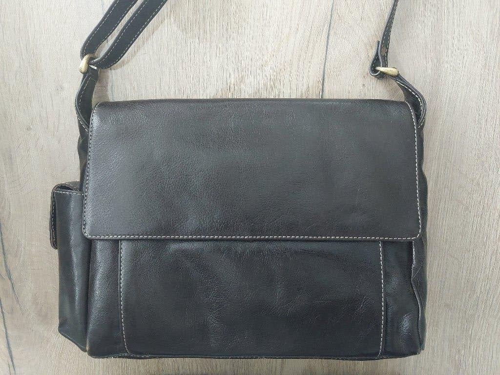 Bruine leren damestas Vilenca - Nieuw, Sieraden, Tassen en Uiterlijk, Tassen | Damestassen, Ophalen of Verzenden, Nieuw, Bruin