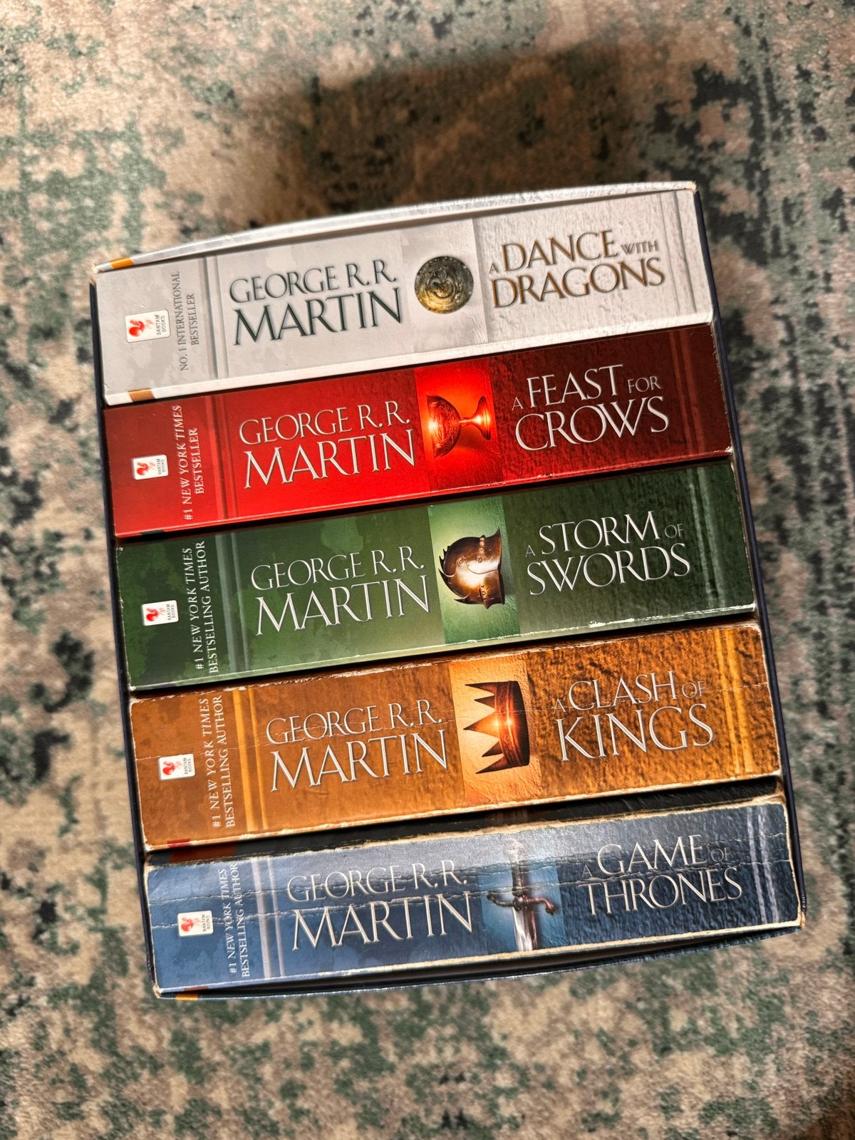 Game of Thrones boekenbox - George R.R. Martin, Ophalen, Gelezen