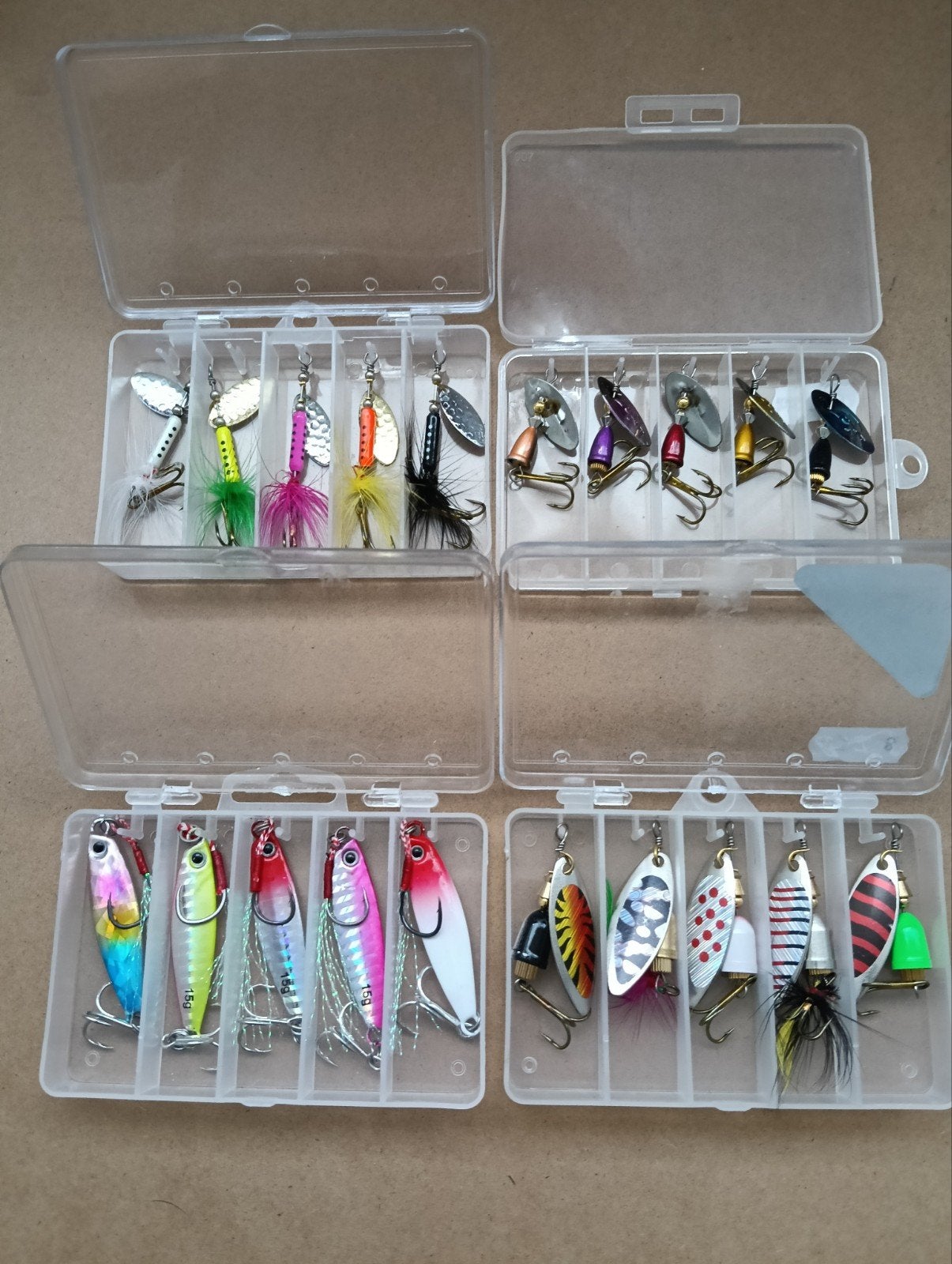 complete set voor de roofvissers met Spinners en blinkers, Watersport en Boten, Verzenden, Nieuw, Overige typen