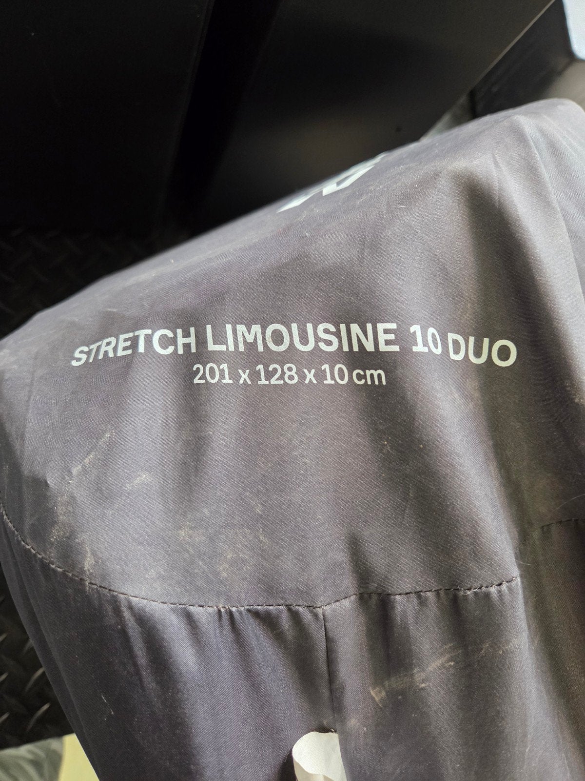STRETCH LIMOUSINE 10 DUO luchtbed 201x128x10 cm, Ophalen