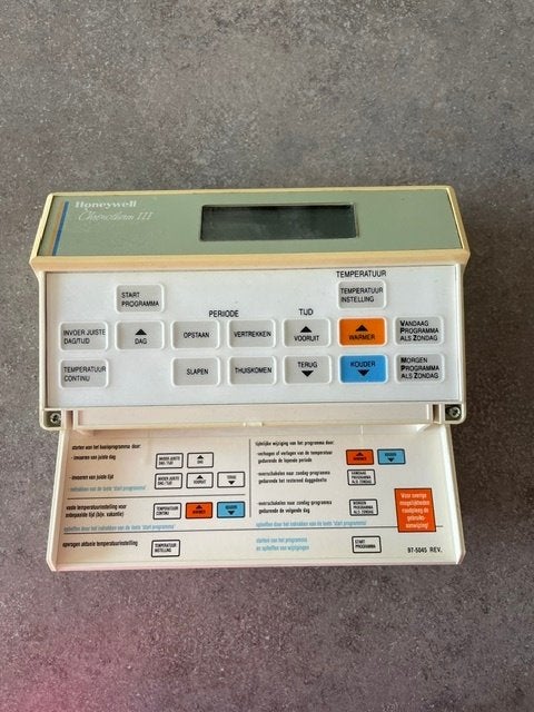 Thermostaat, Ophalen