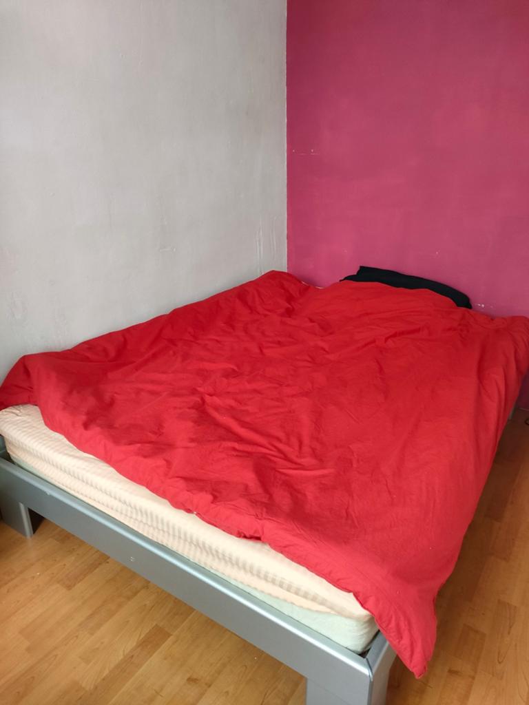 Bed 200x140 gratis ophalen, Huis en Inrichting, Slaapkamer | Bedden, Ophalen, Gebruikt, Tweepersoons, 140 cm