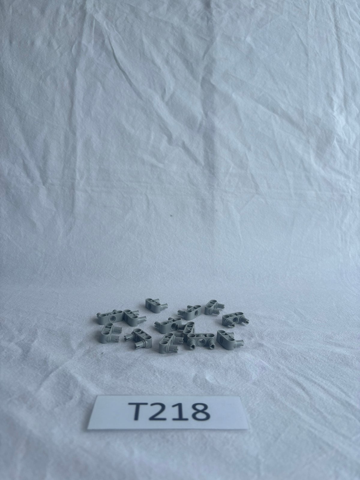 Lego Technic pin connector 3L met 2 pins lichtgrijs - T218, Lego, Lego, Lego, Ophalen of Verzenden