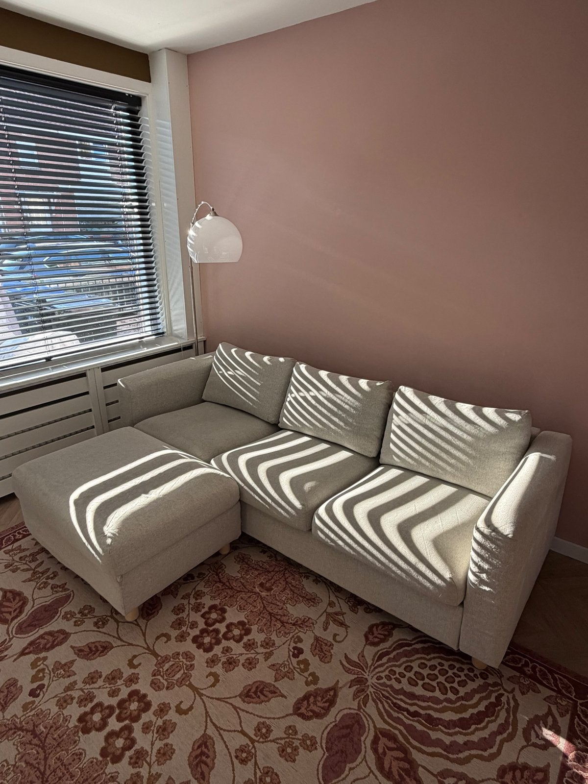 Comfortabele 3-zitsbank met wasbare hoezen, Ophalen, Gebruikt, Driepersoons, 75 tot 100 cm