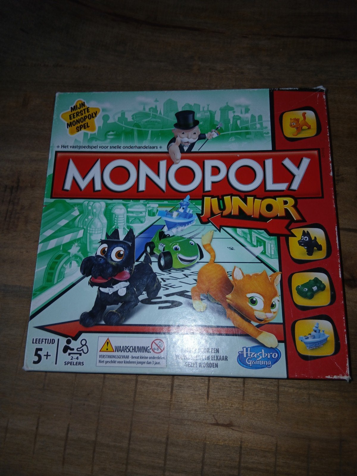 monopoly junior, Hobby en Vrije tijd, Gezelschapsspellen | Bordspellen, Ophalen, Gebruikt, HASBRO