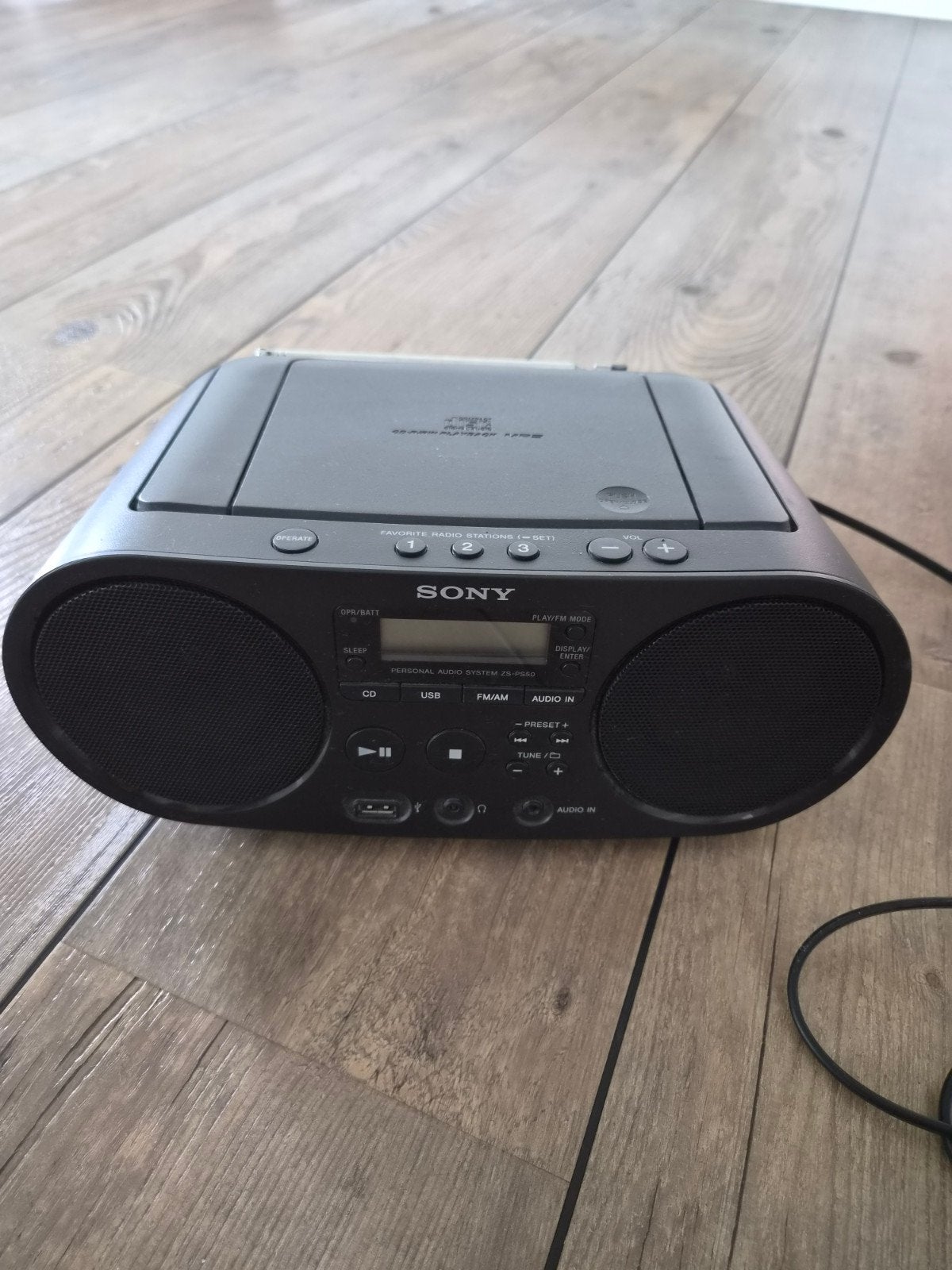 Sony Draagbare Radio CD Speler - Zo goed als nieuw, Audio, Tv en Foto, Ophalen, Zo goed als nieuw, Overige typen, Met cd-speler