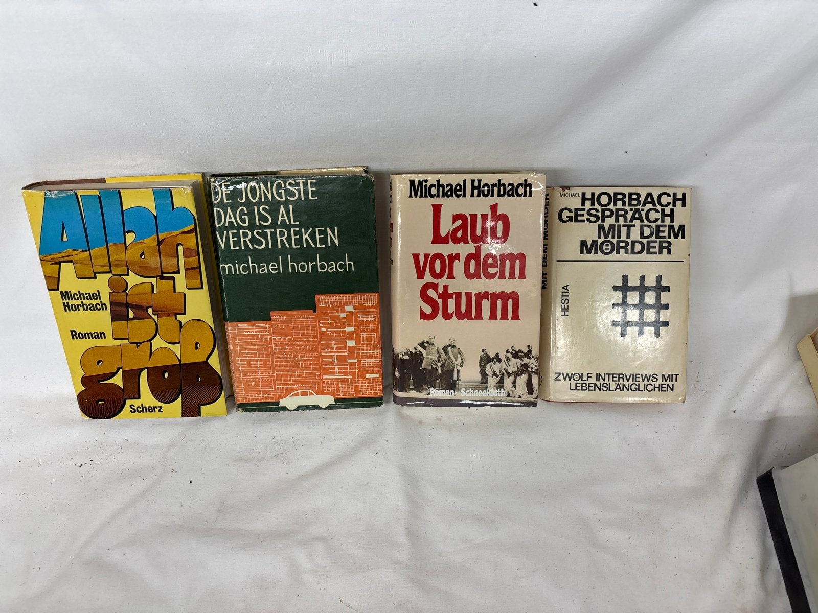 Michael Horbach Boeken Collectie - 4 Titels, Boeken, Ophalen of Verzenden, Gelezen, Europa overig