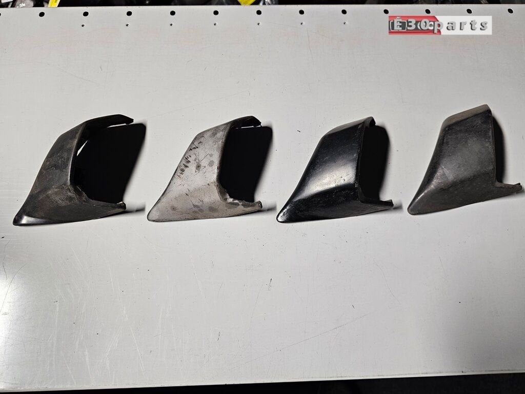 Bumperlijst rechts zwart achterzijde BMW 3 serie E30 Cabrio, Gebruikt, -, -, Ophalen of Verzenden