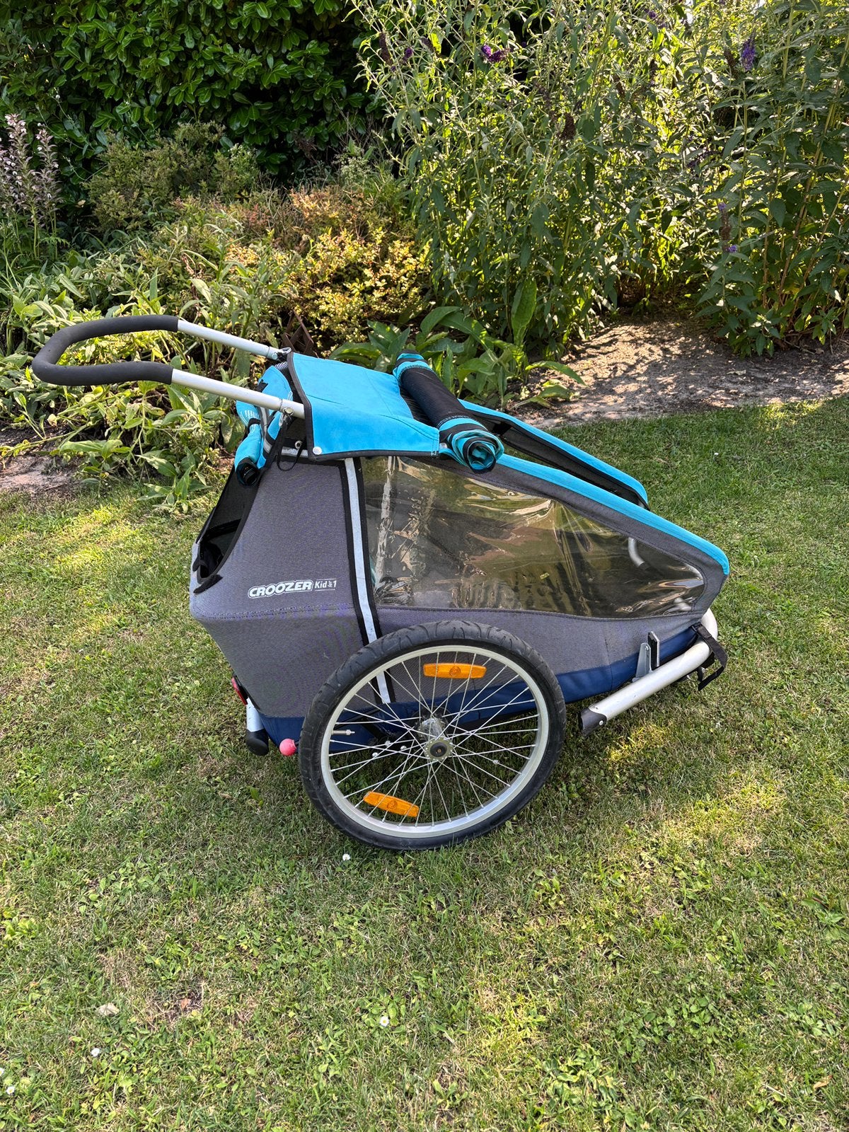 Croozer fiets/hardloop kar voor  1 kind, Ophalen, Zo goed als nieuw, Kinderkar, Opvouwbaar