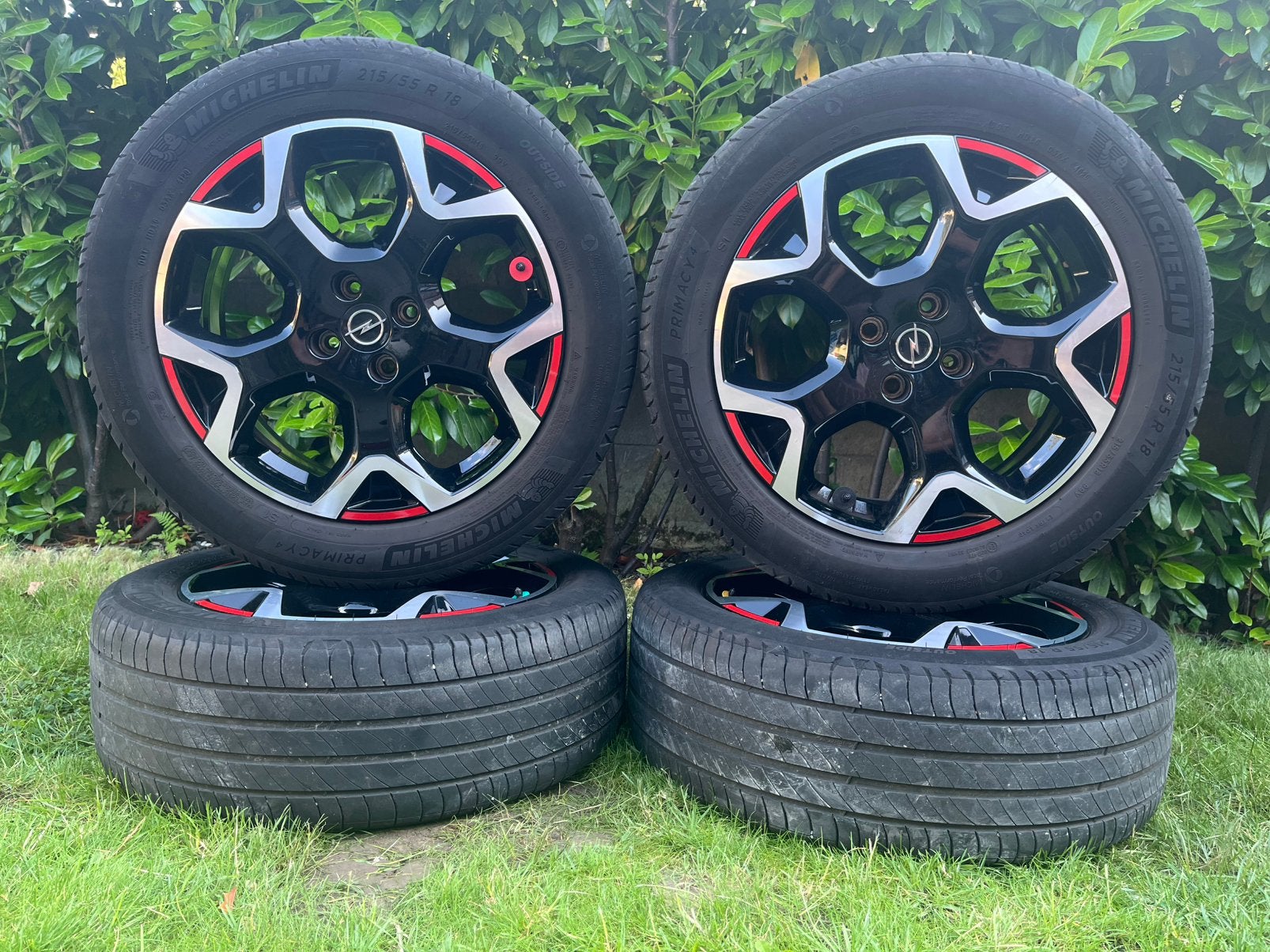 4x108 Opel Mokka velgen 215/55/18 zomerbanden, 18 inch, Banden en Velgen, Ophalen of Verzenden, Personenwagen