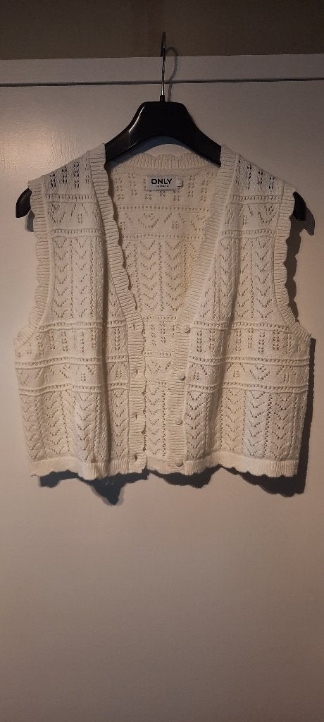 Bolero vestje, Only, Wit, Maat 42/44 (L), Ophalen of Verzenden