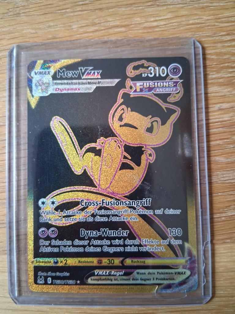 Pokemon Mew Vmax tg30/tg30, Ophalen of Verzenden, Zo goed als nieuw