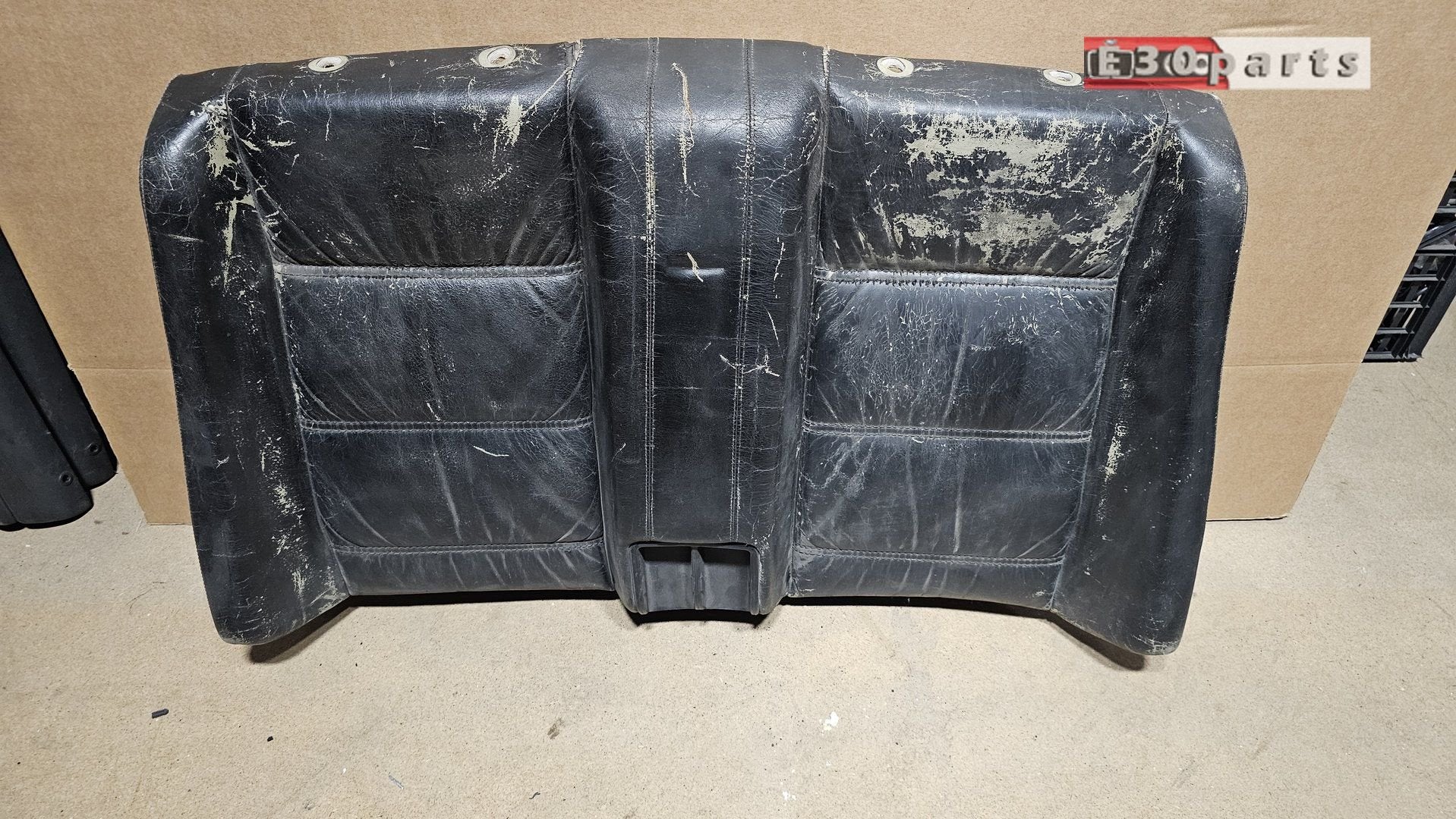 Achterbank rugleuning zwart leer BMW 3 serie E30 52209063616, Gebruikt, -, Ophalen of Verzenden, -