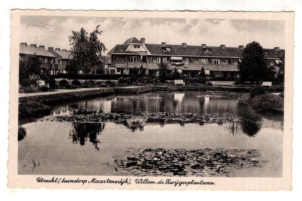 Utrecht Tuindorp  Willen de Zwijgerstraat 1943, Verzenden, 1940 tot 1960, Gelopen, Utrecht