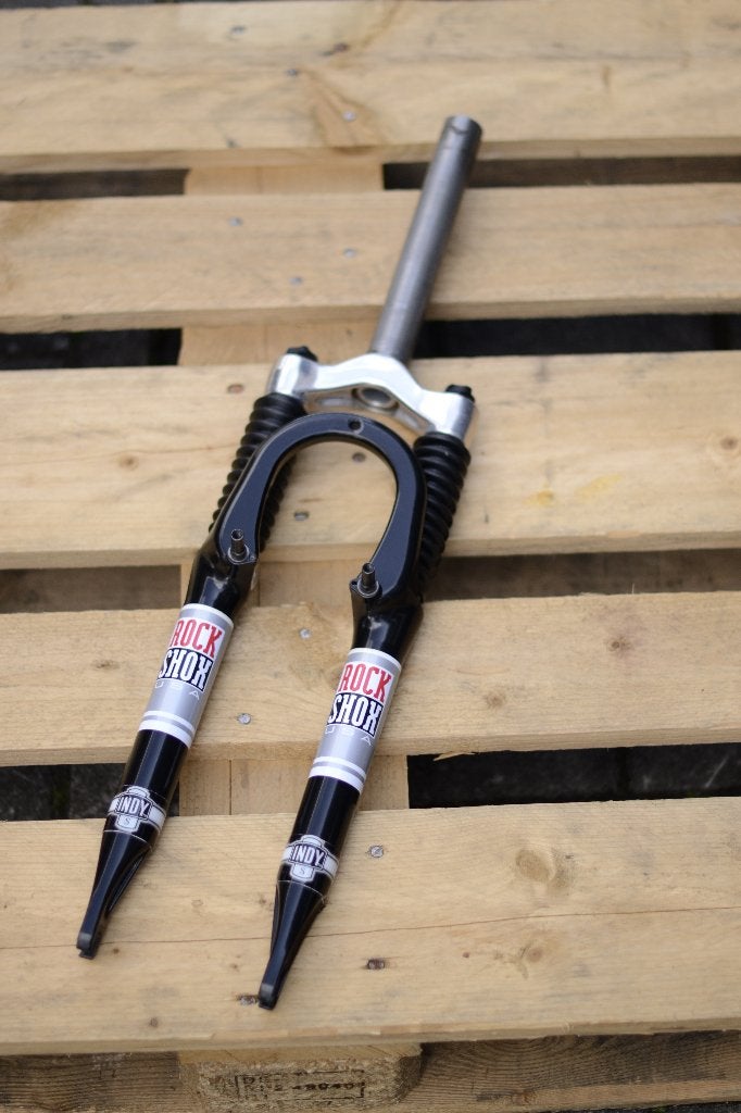Rockshox Indy S Vintage Mountainbike MTB Voorvork, Fietsen en Brommers, Fietsonderdelen, Gebruikt, Ophalen of Verzenden, Rockshox