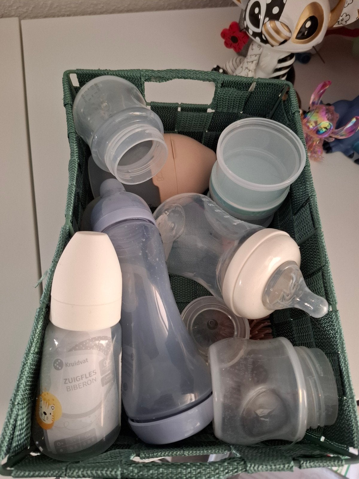 Diverse babyflessen en accessoires, Ophalen, Gebruikt, Babyfles, Overige merken