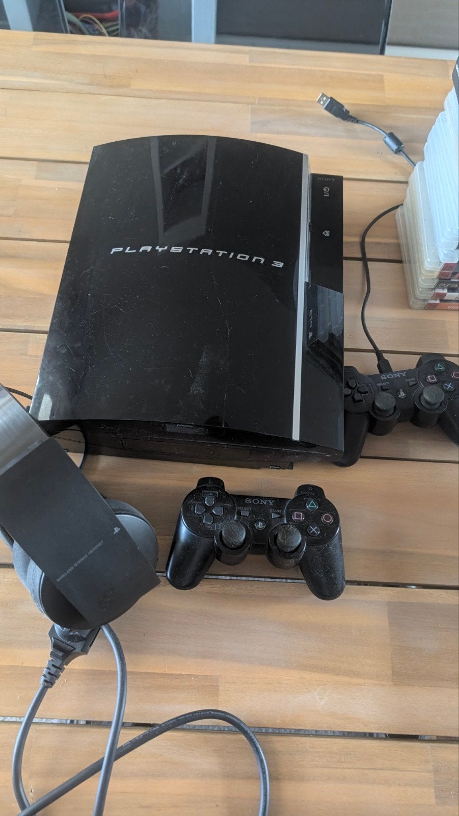 PlayStation 3 met heel veel spellen, Met 2 controllers, Ophalen of Verzenden, Slim, Gebruikt