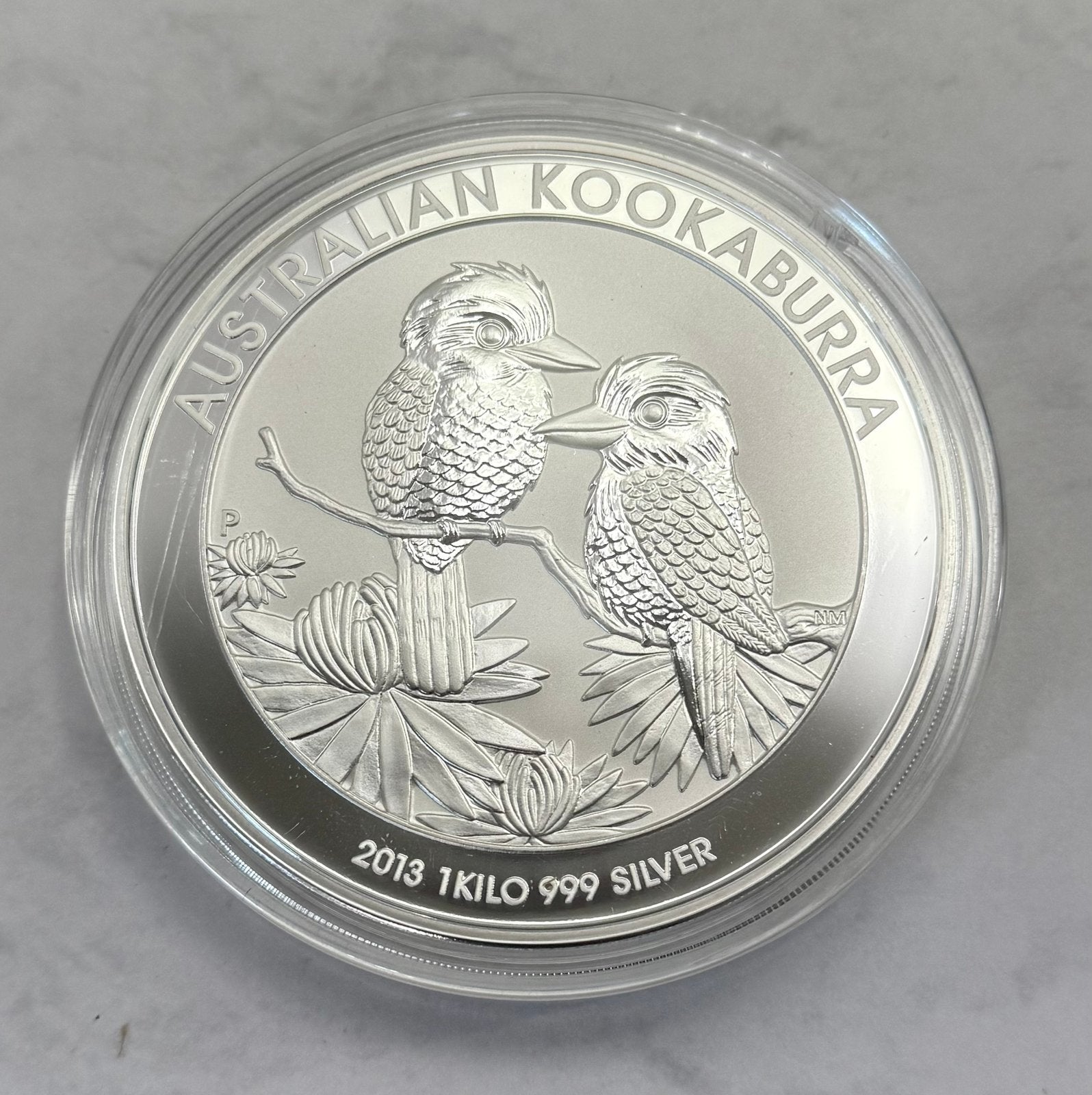 1 kilo zilveren munt 2013 Kookaburra / Perth mint / 999, Ophalen of Verzenden