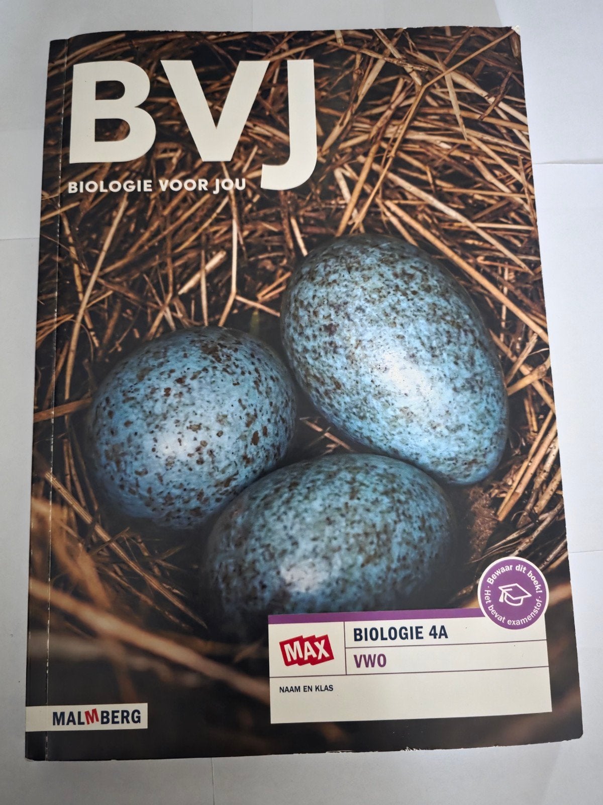 Biologie voor jou 4A VWO - Malmberg, VWO, Malmberg, Biologie, Ophalen of Verzenden
