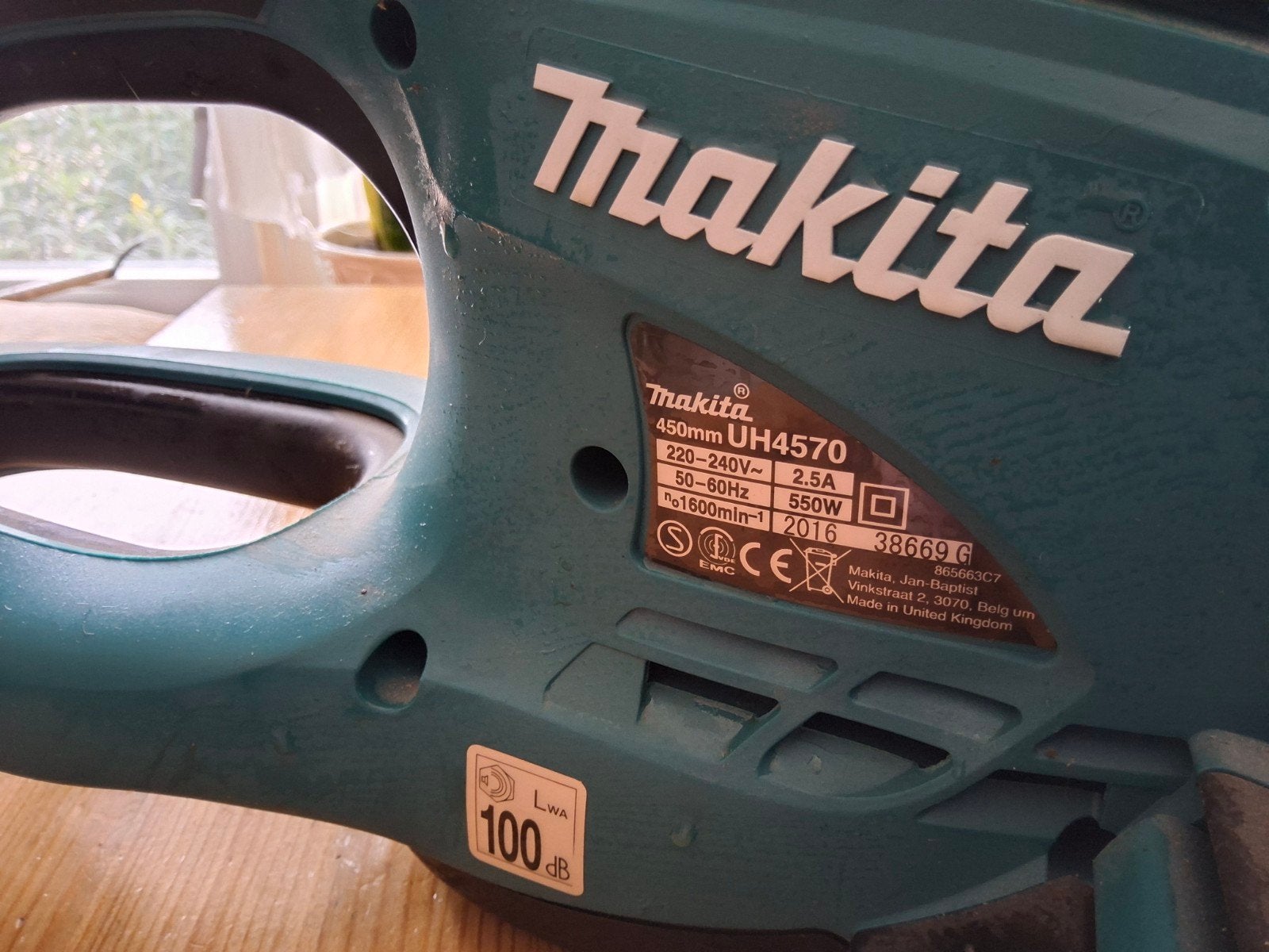 Makita UH4570 Heggenschaar - 450mm, 550W, Ophalen, Gebruikt, Elektrisch, Makita