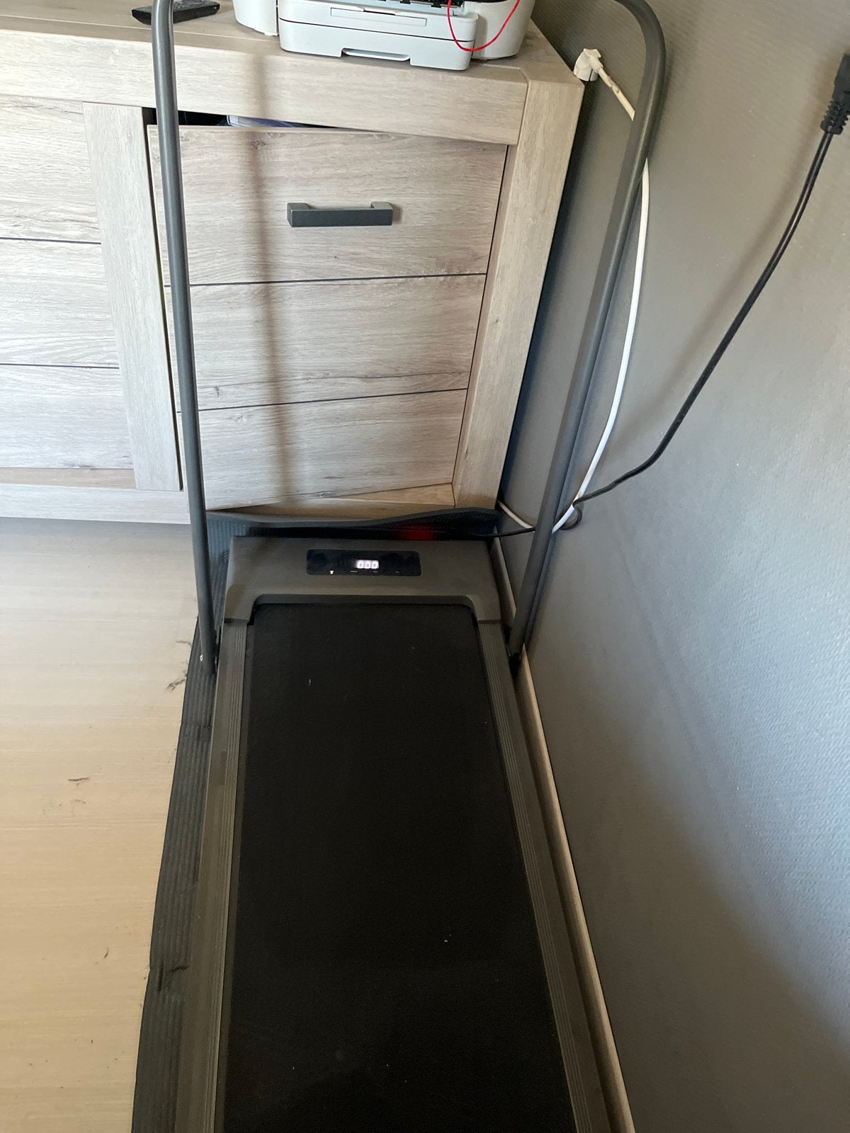 Compacte Loopband voor Thuisgebruik - Inklapbaar, Ophalen, Gebruikt, Metaal, Loopband